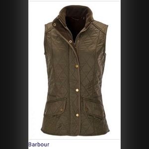 Barbour Cavalry Gilet Vest - Olive Size 8